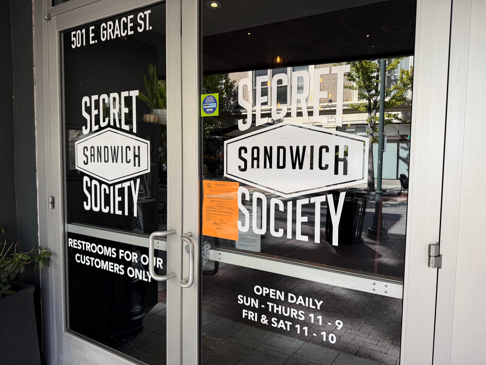 Secret Sandwich Society gets padlocked and closed over unpaid taxes