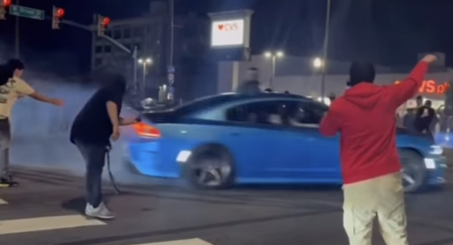 Police issue charges stemming from 'car club' night of disruptions