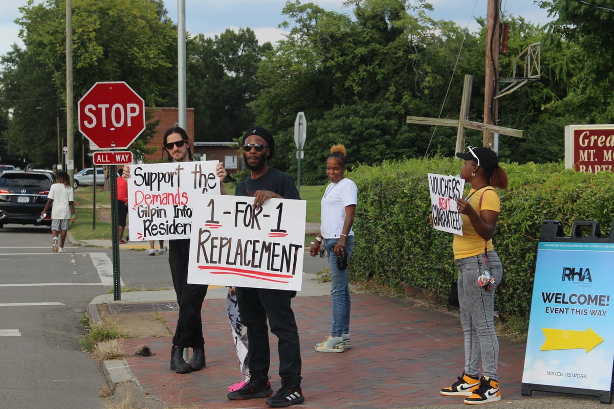 Gilpin Court redevelopment meeting turns testy as residents express skepticism about redevelopment plan