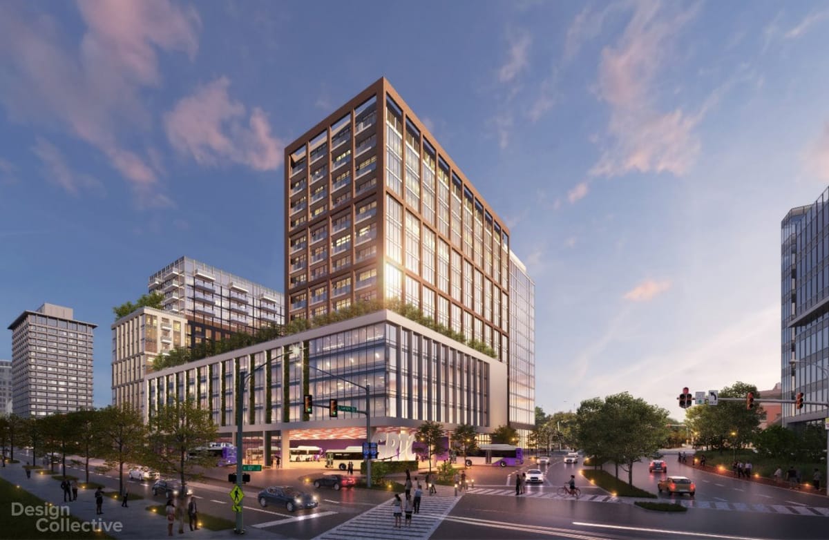 Plans for GRTC transfer station offer glimpse into new City Center plan