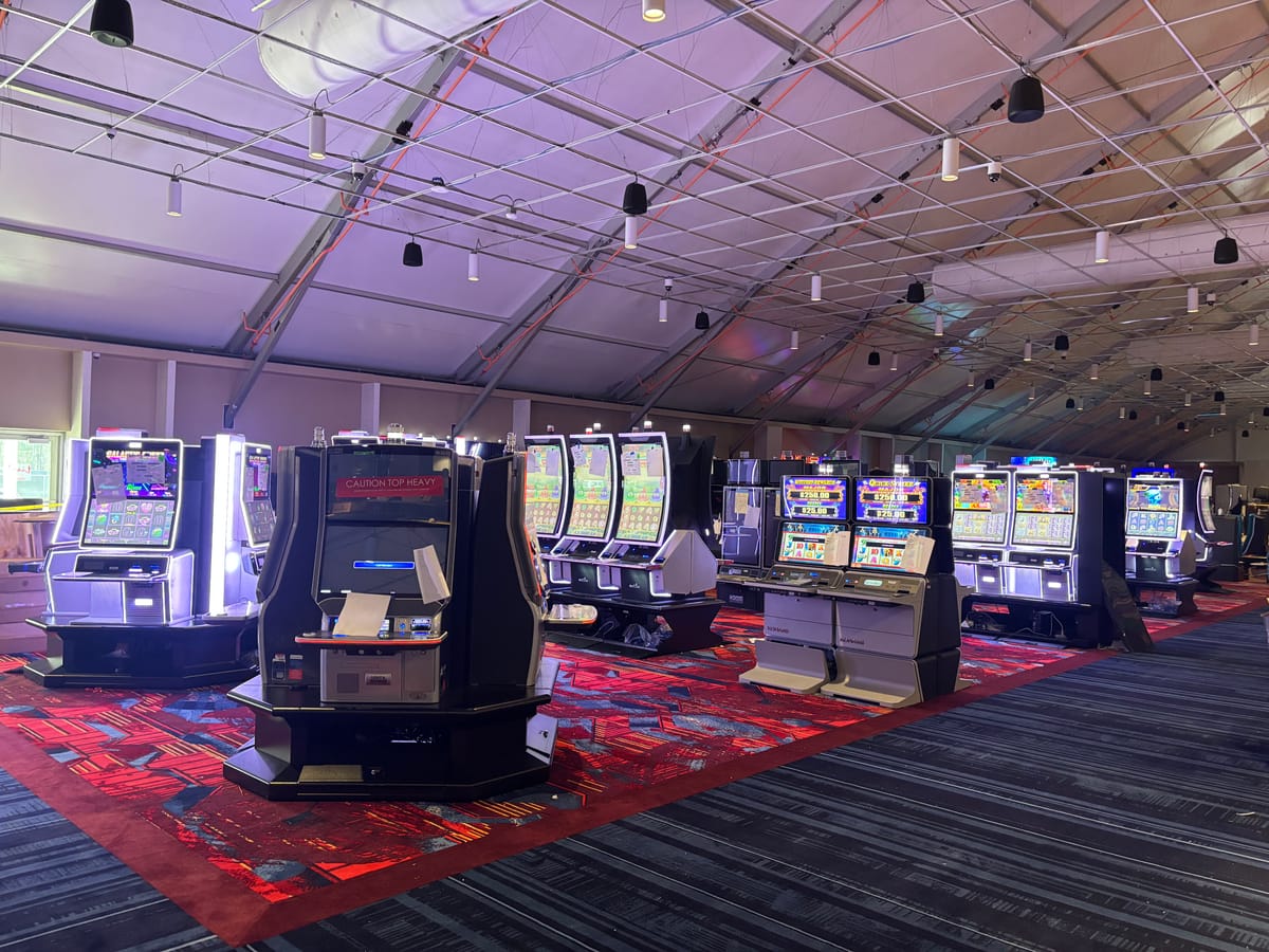 What is a 'tent casino'? Petersburg prepares for temporary facility to open