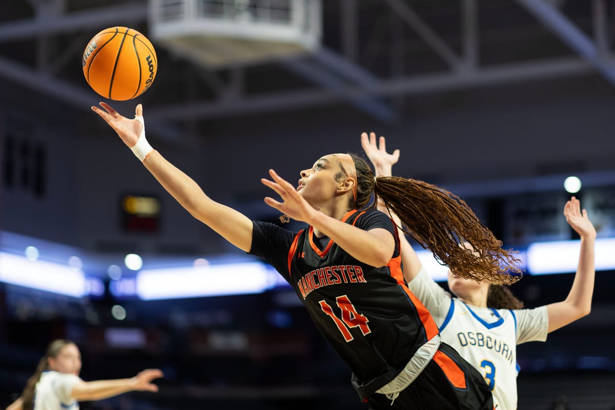 Manchester girls fall in state title game