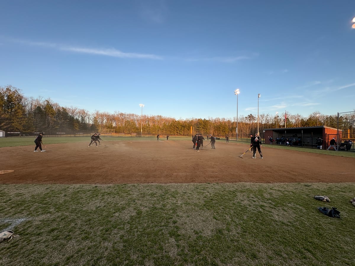Defeating Cosby, maintaining the softball field all in a day's work for Powhatan players