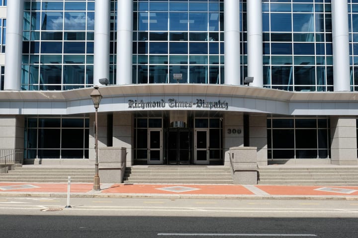 Richmond Times-Dispatch print subscriptions decline as cost rises to $1,430 annually