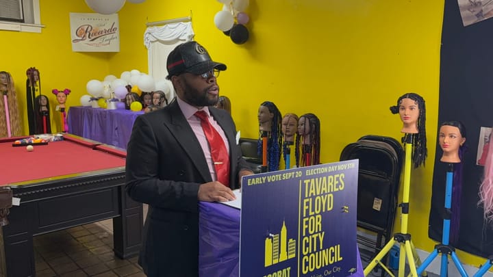Prosecutors seeking criminal charges against former Council candidate Tavares Floyd