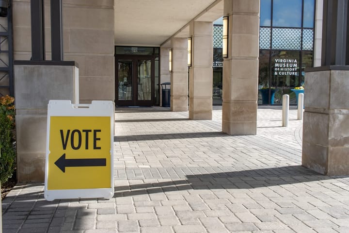 Today is voting day in Richmond