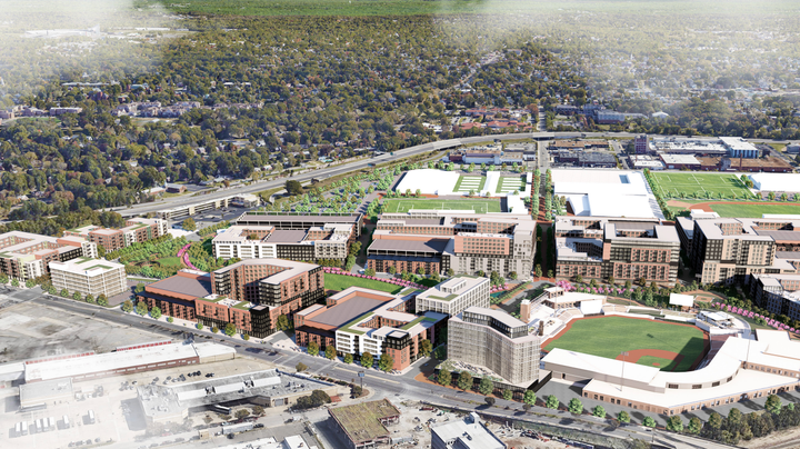 Regional group plans to pick up 80% of the current cost overruns on Diamond District project