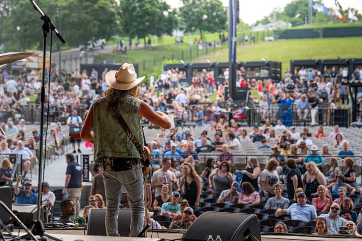 Catching up: The amphitheater will allow free viewing once again in 2026